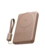 Snapgo Air Magnetic Power Bank 10000Mah 25W, Qi2.2 Magsafe