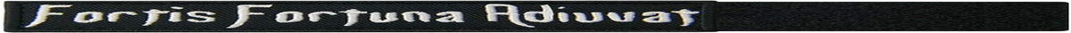 Fortis Fortuna Adiuvat Fortune Favors the Brave Morale Tactical Patch Embroidered Applique Fastener Hook & Loop Emblem