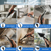 Portable High-Temperature Steam Cleaner with Accessories