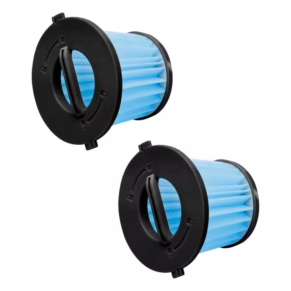Replacement HEPA Filters (2-Pack) for Hand Vacuums (PCL700, PCL704, PCL705, PCL731)