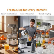 Dual-Head Automatic Electric Citrus Juicer