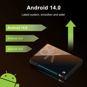 H96 MAX M9S Android 14 8K AI TV Box