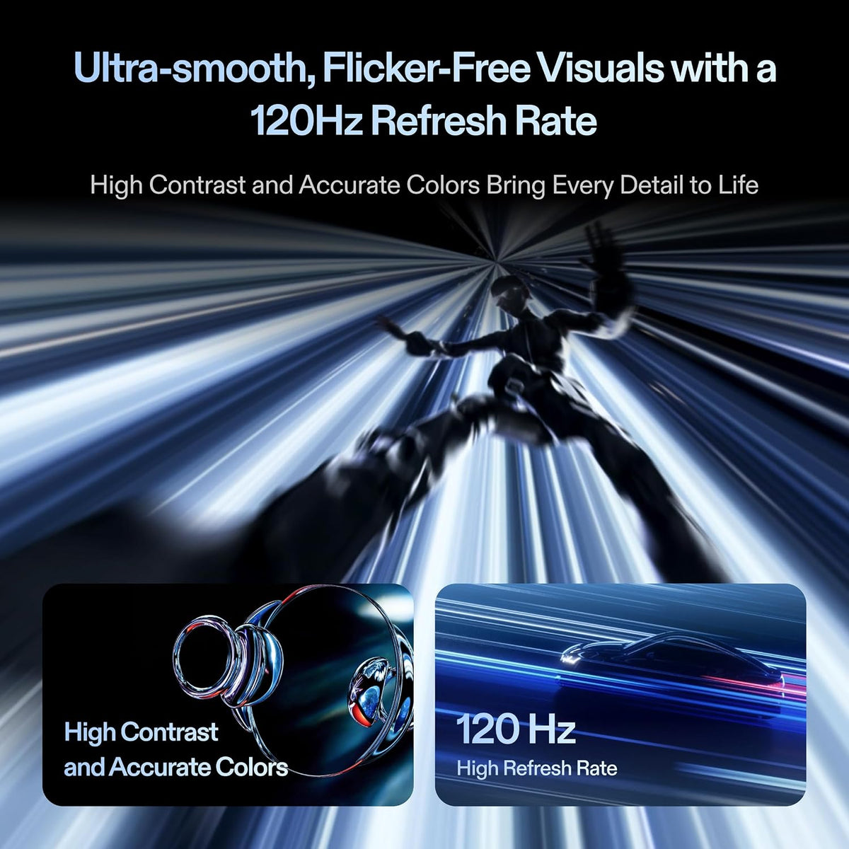 One Pro AR Glasses with X1 Chip, 171" 120Hz FHD Display, Native 3 Dof