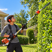 43cc 6-in-1 Gas Trimmer & Outdoor Power Tool Kit