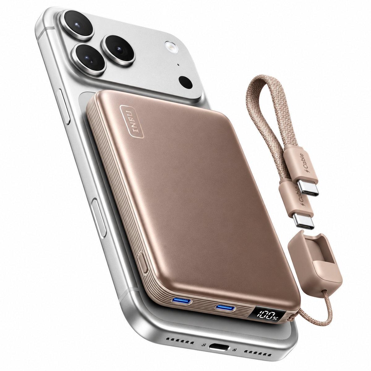 Snapgo Air 10,000mAh Qi2.2 Magnetic Power Bank