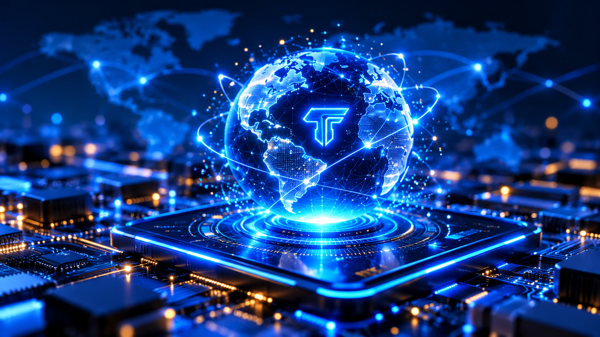 Global Tech Finds illuminated globe and electronics