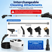 Portable Steam Cleaner with Accessories