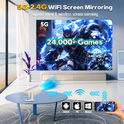 P30 Max Retro Gaming Projector – 24,000+ Games